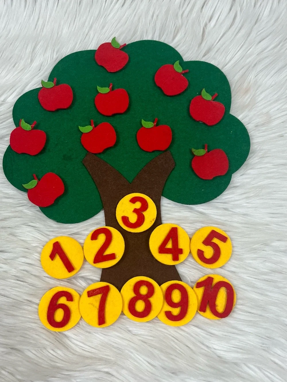 Toddler’s bundle of toys, Chuckle Roar alphabet, felt numbers, lacing beads set
